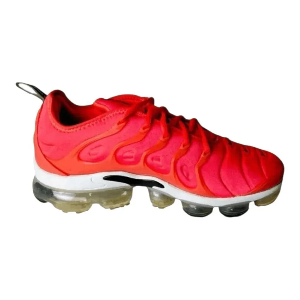 NIKE Air VaporMax Plus 'Overbranding Bright Crimson' Running Shoes Size 8.5